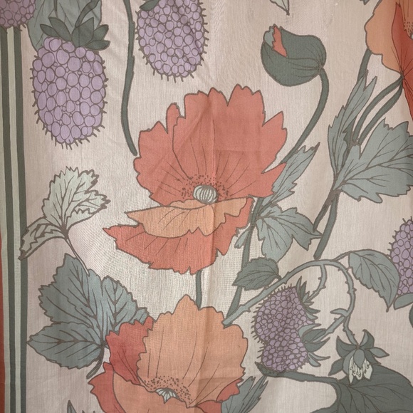 Fraas Cotton-Silk Blend Floral Scarf – New with tag - Picture 8 of 14